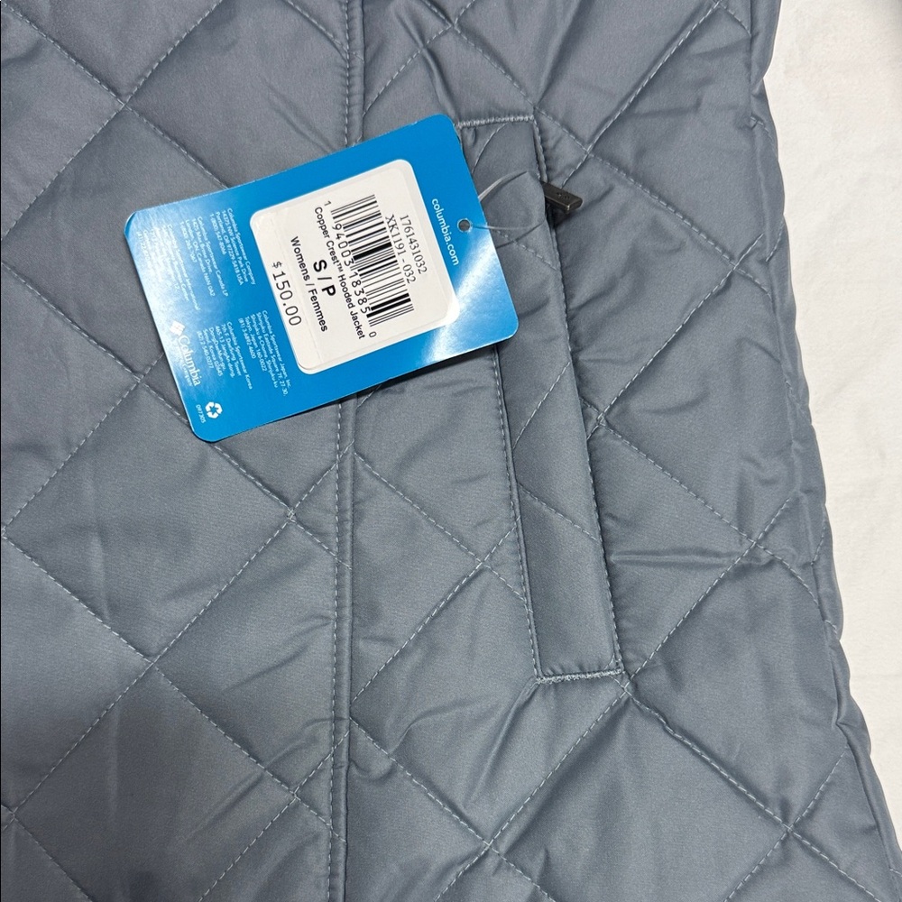 Columbia Copper Crest Quilted Hooded Women’s Jacket R13 - Picture 4 of 8